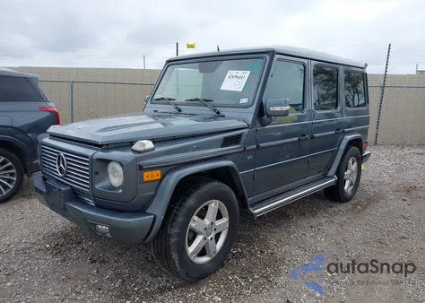 2008 Mercedes-Benz G 500 4Matic z USA, uszkodzony, nr VIN WDCYR49E68X173789
